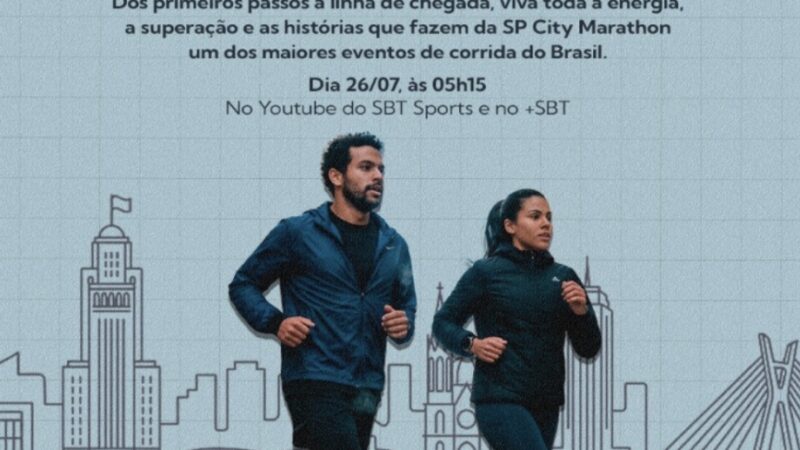 Nike SP City Marathon movimenta São Paulo neste domingo (26) com transmissão ao vivo no SBT Sports, +SBT e canal da Iguana
