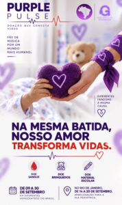 Purple Pulse reúne fãs de diferentes artistas em campanha nacional de doação de sangue “Na midia com a Laluche”