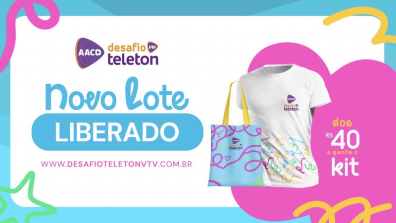 Desafio Teleton VTV mobiliza participantes de 20 estados e está com inscrições abertas